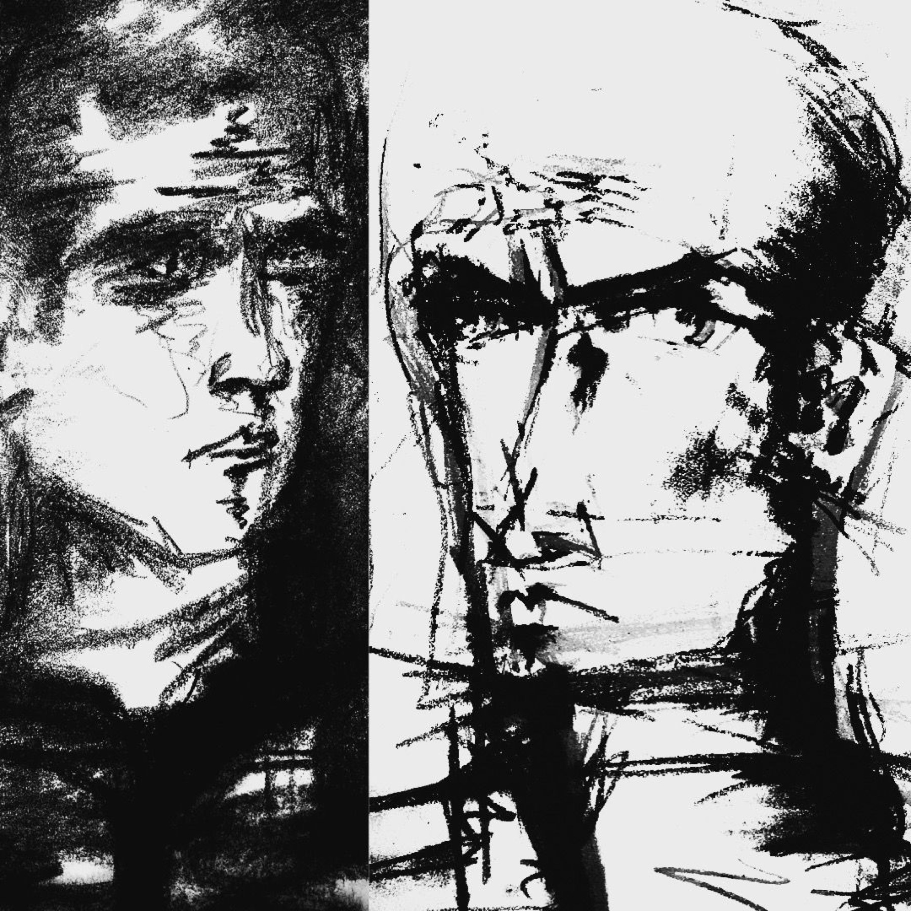 Drawing and painting work