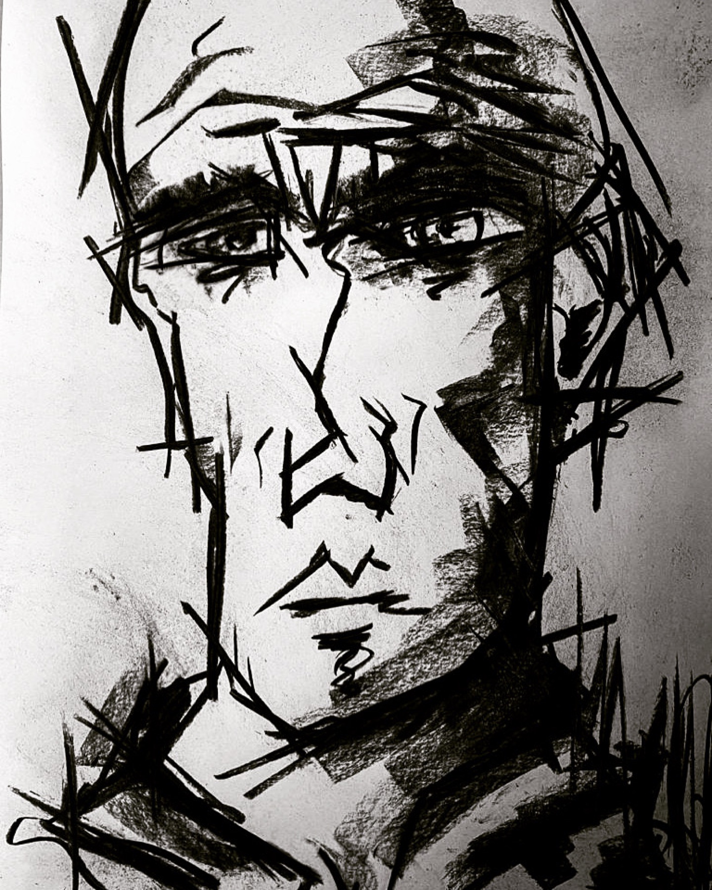 Drawing and painting work
