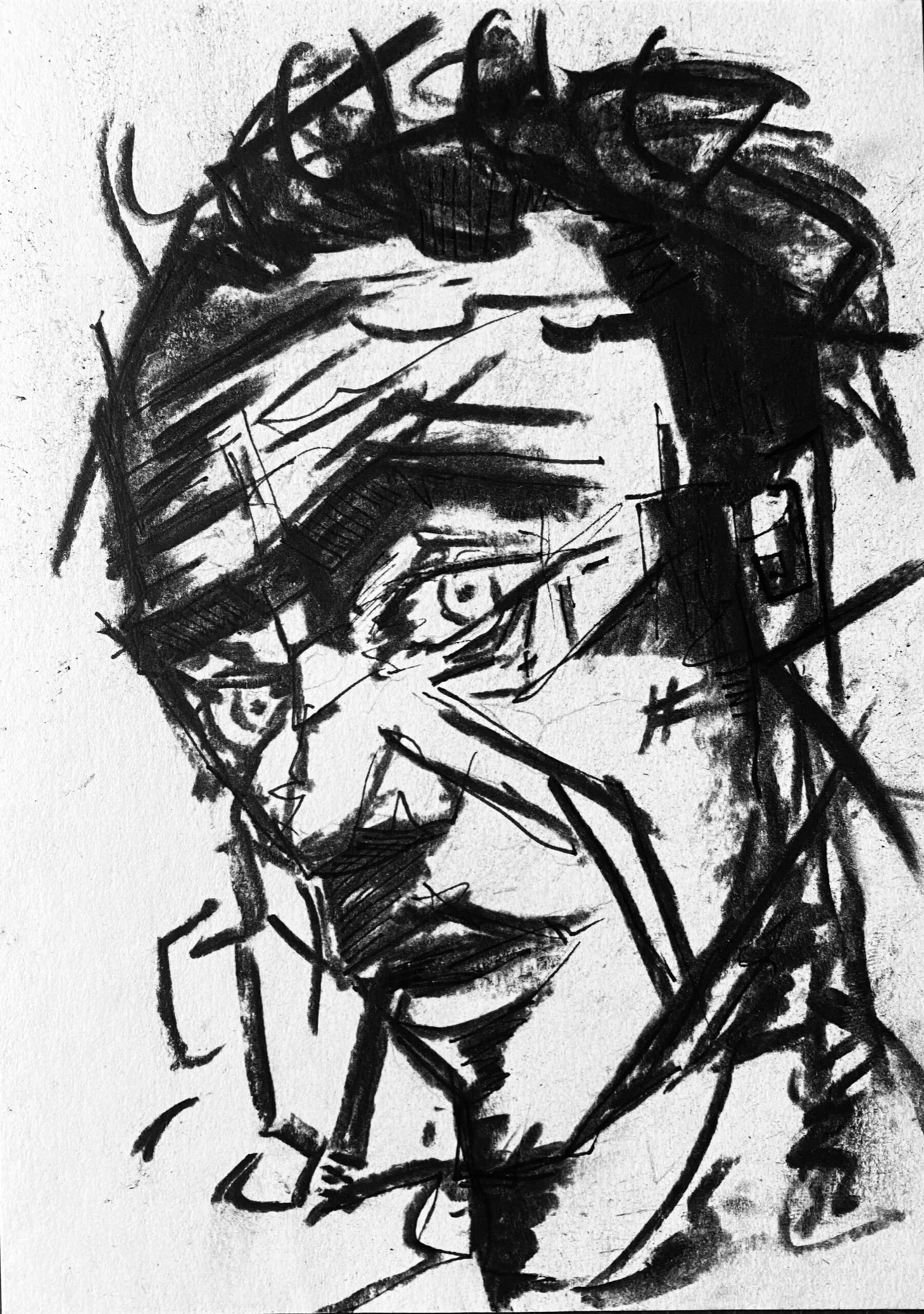 Drawing and painting work