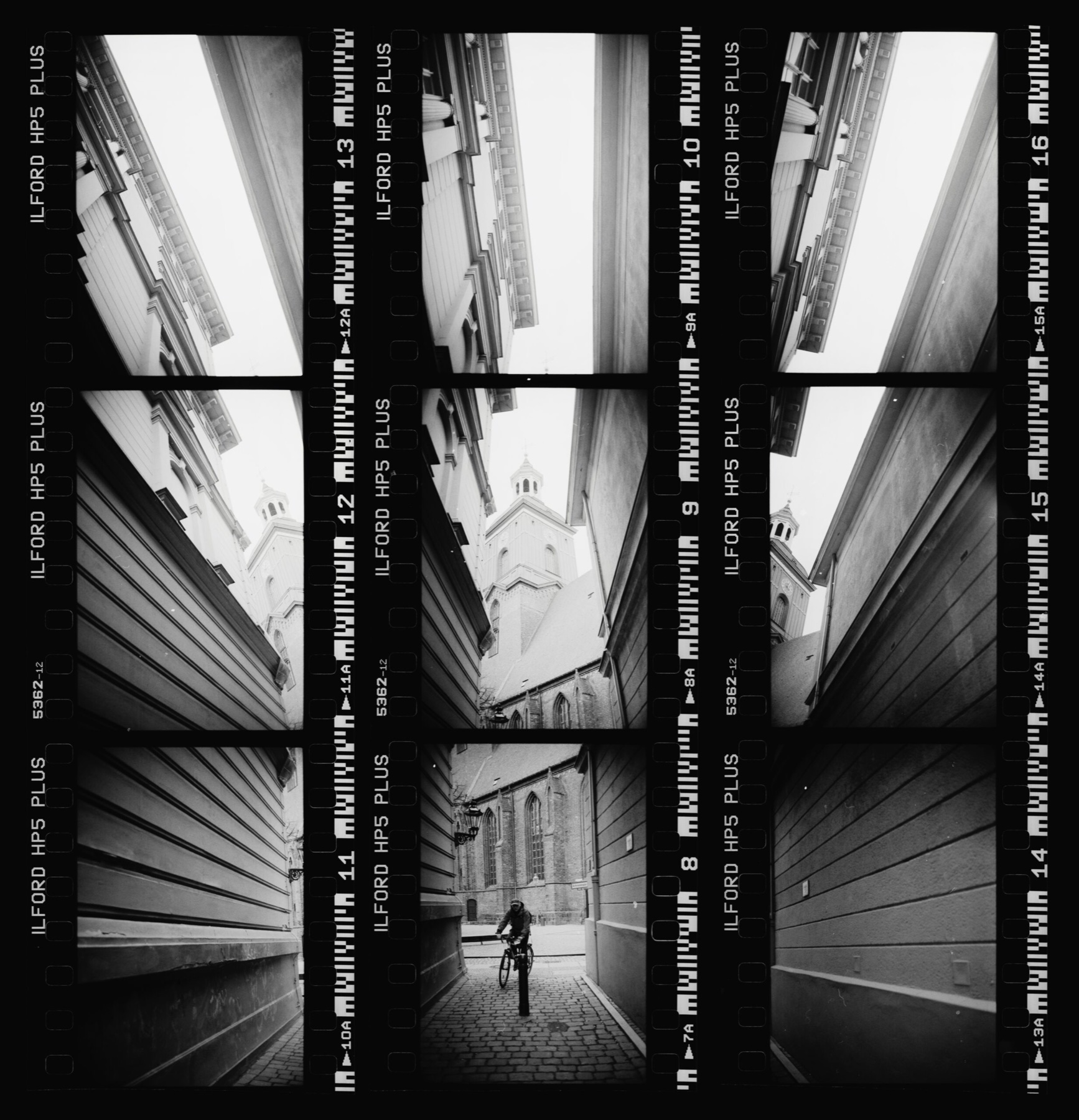 Architectural negative study