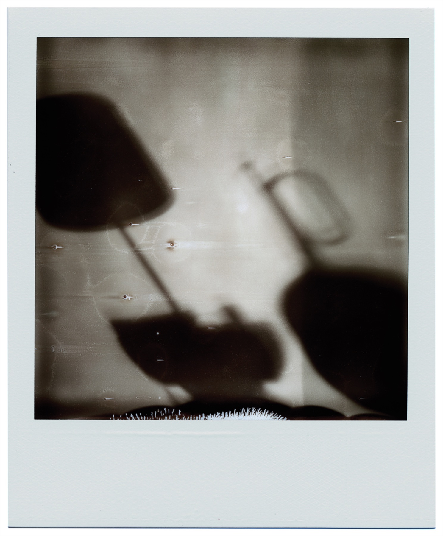 Abstract Polaroid still life